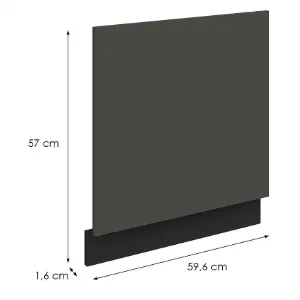 Obrazek Front Kuchenny Zm Aria-Gr/Bl Anti Fingerprint 570x596