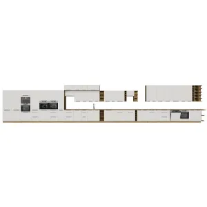 Obrazek Front Kuchenny Zm Aria-Wh/Ar Anti Fingerprint 570x446