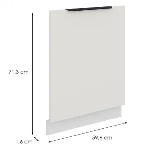 Obrazek Front Kuchenny Zm Aria-Wh/Wh Anti Fingerprint 713x596