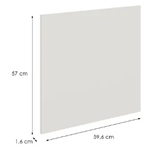 Obrazek Front Kuchenny Zm Aria-Wh/Ant Anti Fingerprint 570x596