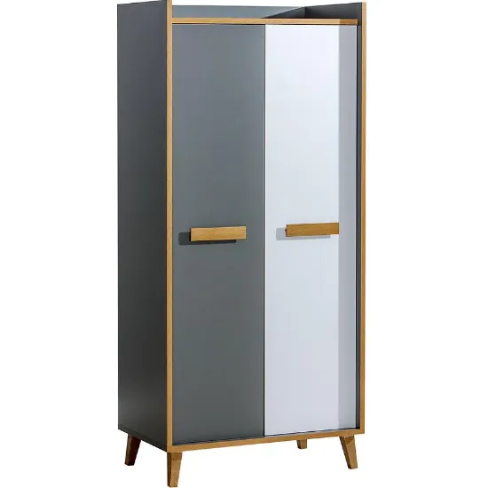 Obrazek Szafa W1 Werso Riviera/Biały Bryl/Antracyt