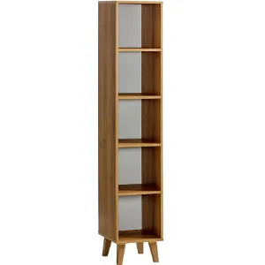 Obrazek Regał W4 Werso Riviera/Biały Bryl/Antracyt