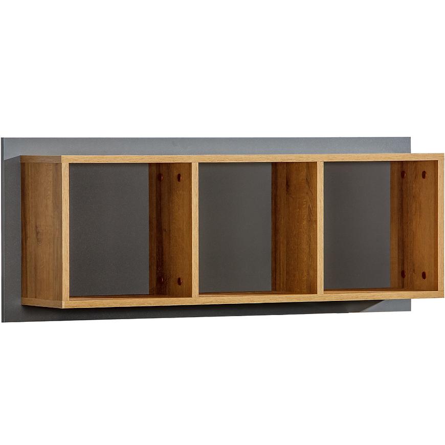 Regał Wiszący W12 Werso Riviera/Biały Bryl/Antracyt