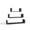 Obrazek Zestaw 3 półek Apolia antracyt