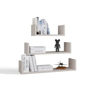 Obrazek Zestaw 3 półek Apolia kaszmir beżowy