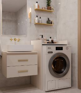 Obrazek Szafka na pralkę Zara NP kaszmir