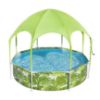 Obrazek Basen stelażowy dziecięcy z daszkiem i ochroną UV 56432