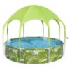 Obrazek Basen stelażowy dziecięcy z daszkiem i ochroną UV 56432