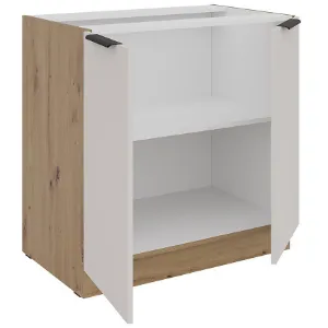 Obrazek Szafka kuchenna Solea cashmere/artisan 80D 2F BB