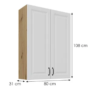 Obrazek Szafka kuchenna Stilo biały/artisan 80G-108 2F