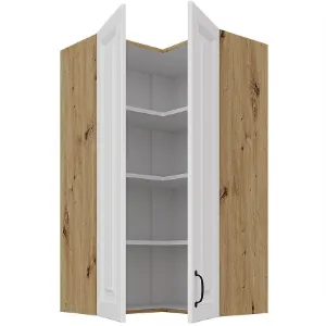 Obrazek Szafka kuchenna Stilo biały/artisan 60x60 GN-108 2F (90°)