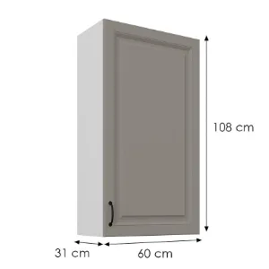 Obrazek Szafka kuchenna Stilo claygrey/biały 60G-108 1F