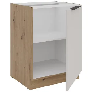 Obrazek Szafka kuchenna Solea cashmere/artisan 60D 1F BB