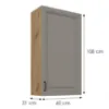 Obrazek Szafka kuchenna Stilo claygrey/artisan 60G-108 1F