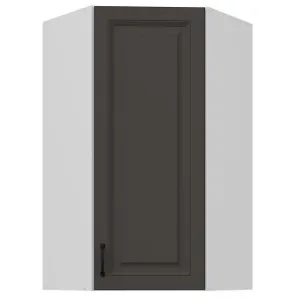 Obrazek Szafka kuchenna Stilo grafit mat/biały 60x60 GN-108 1F (45°)