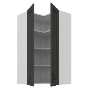 Obrazek Szafka kuchenna Stilo grafit mat/biały 60x60 GN-108 2F (90°)