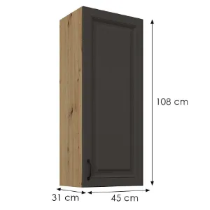Obrazek Szafka kuchenna Stilo grafit mat/artisan 45G-108 1F