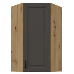 Obrazek Szafka kuchenna Stilo grafit mat/artisan 60x60 GN-108 1F (45°)