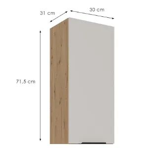 Obrazek Szafka kuchenna Solea cashmere/artisan 40G-90 1F