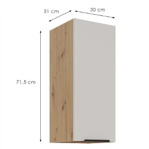 Obrazek Szafka kuchenna Solea cashmere/artisan 30G-72 1F