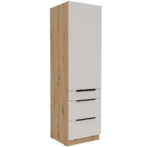 Obrazek Szafka kuchenna Solea cashmere/artisan 60DKS-210 1F 3S