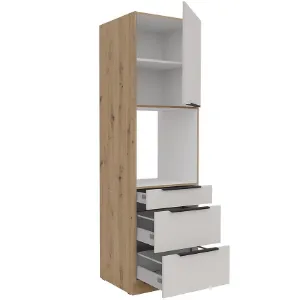 Obrazek Szafka kuchenna Solea cashmere/artisan 60DPS-210 1F 3S