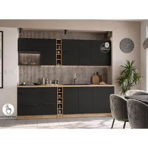 Obrazek Kuchnia Aria BL/AR 255 cm bez blatu