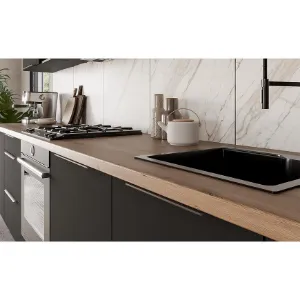 Obrazek Kuchnia Aria BL/BL 390 cm bez blatu