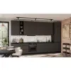 Obrazek Kuchnia Aria GR/BL 390 cm bez blatu