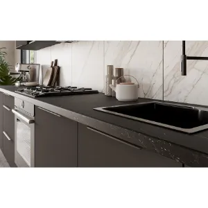 Obrazek Kuchnia Aria GR/BL 390 cm bez blatu