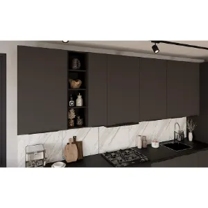Obrazek Kuchnia Aria GR/BL 390 cm bez blatu
