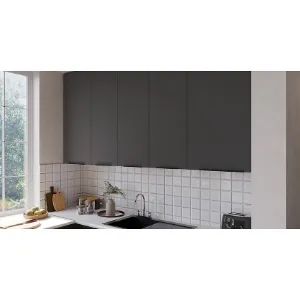 Obrazek Kuchnia Aria GR/WH 260x230 cm bez blatu