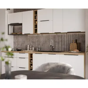 Obrazek Kuchnia Aria WH/AR 255 cm bez blatu