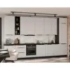 Obrazek Kuchnia Aria WH/BL 390 cm bez blatu