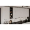 Obrazek Kuchnia Aria WH/BL 390 cm bez blatu