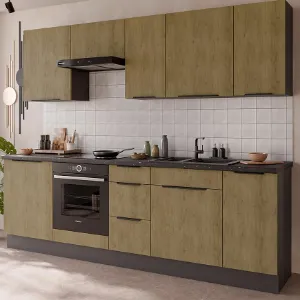 Obrazek Kuchnia Cremona ANT 260 cm bez blatu