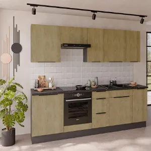 Obrazek Kuchnia Cremona ANT 260 cm bez blatu