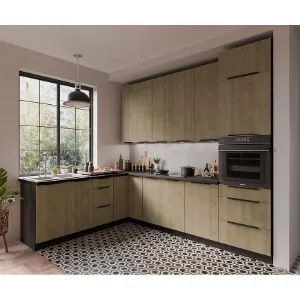 Obrazek Kuchnia Cremona BL 210x290 cm bez blatu