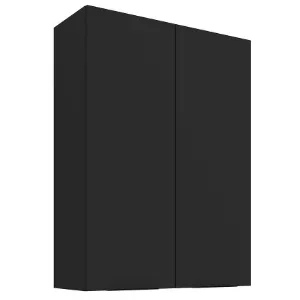 Obrazek Szafka kuchenna Siena czarny mat 80G-108 2F