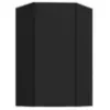 Obrazek Szafka kuchenna Siena czarny mat 60x60 GN-108 1F (45°)
