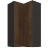 Obrazek Szafka kuchenna Monza orzech okapi 60x60 GN-108 2F (90°)