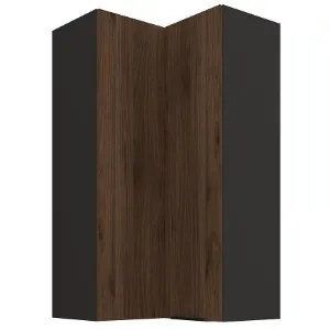 Obrazek Szafka kuchenna Monza orzech okapi 60x60 GN-108 2F (90°)