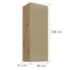Obrazek Szafka kuchenna artisan cappucino 40G-108 1F