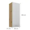 Obrazek Szafka kuchenna artisan biały 40G-108 1F