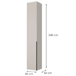 Obrazek Szafa Slim 1d S01 Kaszmir