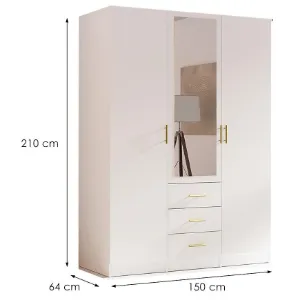 Obrazek Szafa 3d Biała