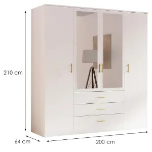 Obrazek Szafa 4d Biała