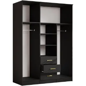 Obrazek Szafa 3d Czarna