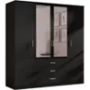 Obrazek Szafa 4d Czarna