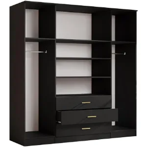 Obrazek Szafa 4d Czarna